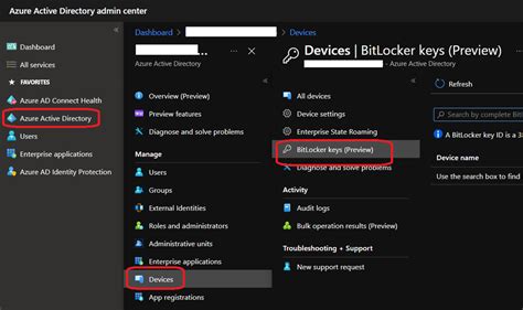 Why turning on bitlocker asks me to save key on Azure AD account …