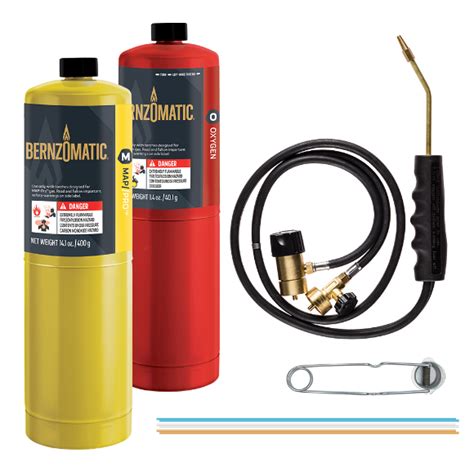 Propane Torch Head with 3 Tips, Trigger Start Mapp/Map Gas Torch W/Push Button Igniter, Welding Torch Head for MAPP, MAP/PRO Fuel Cylinder . Visit the SEAAN Store. 4.5 4.5 out of 5 stars 329 ratings-5% $39.99 $ 39. 99. List Price: $41.99 $41.99.. 