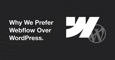 Why we use WebFlow
