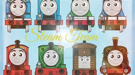 Why were Edward, Henry and Toby dropped from the steam team?