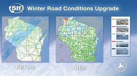 Wi 511 winter road conditions map. Toggle navigation 511 Wisconsin Website in new tab Official website of the Wisconsin Government Traveler information: Call 511 or (866) 511-9472 