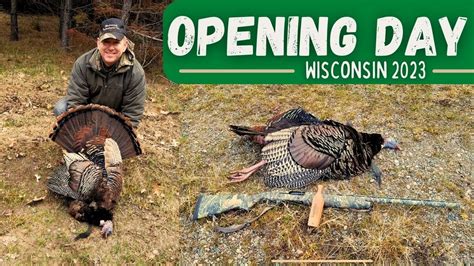 The spring turkey hunting season runs from April 15 to May 31, and the fall turkey hunting season runs from September 15 to January 31. Late-season turkey hunting is also allowed on private land from January 1 to February 28. Spring turkey hunting season. The spring turkey hunting season is the most popular time to hunt turkeys in Wisconsin.. 
