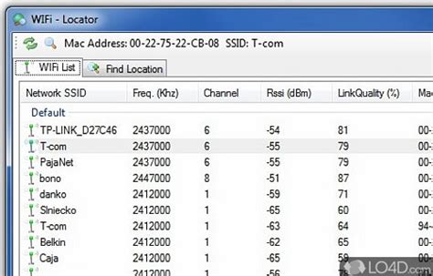 WiFi Locator for Windows