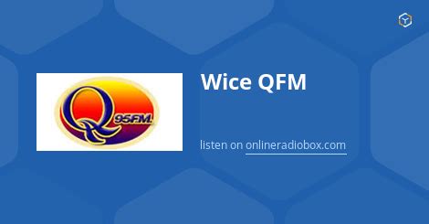 WICE QFM is a radio station grounded in Roseau Dominica, West Indies. The genre of this broadcast radio station is Caribbean Rhythms. Along with Caribbean Music, it also broadcasts news headlines, sports events, talk on current affairs, programs related... . 
