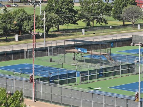 Weeks Park Tennis Center Tennis courts in Wichita Falls Texas 76308. 9 total tennis ... you can attract a group of players to meet at a court to play some tennis.