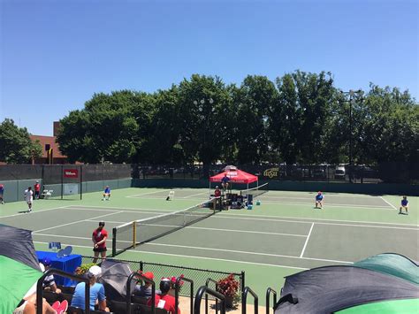 Just under 10 minutes away from the Qualifying Finals at the Wichita Tennis Open. #WTOTennis #USTAProCircuit #wichita #itf #love #summer #tennis. 