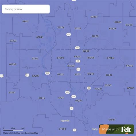 Wichita zip code map