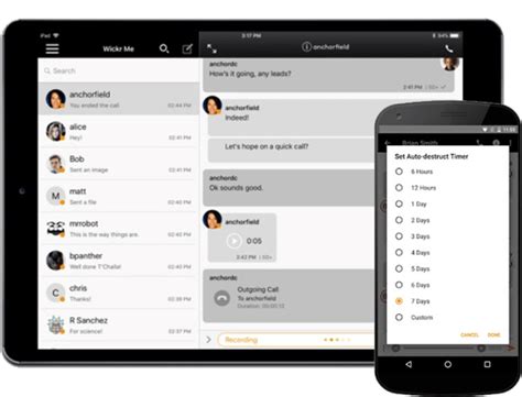Wickr me phone calls.  Wickr offers apps for iOS, Android, Mac, Window...