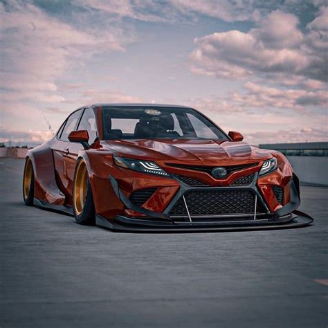 Widebody camry. Designed to elevate your vehicle’s style above the rest Manufactured using proprietary polymer blend. $580.00 - $779.00 Save: 32%. $394.40 - $529.55. Duraflex® Sigma Style Fiberglass Body Kit (Unpainted) 1. # 331086200. Toyota Camry 2003, Sigma Style Body Kit by Duraflex®. 