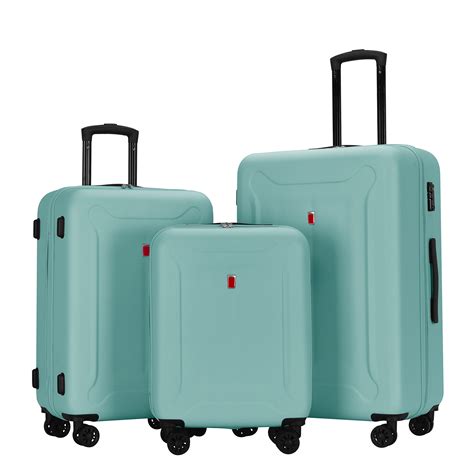 Widfre. Hardside luggage sets. Buy Widfre Luggage Sets 3 Pieces Carry on Suitcase Hardshell Lightweight Travel with Double Spinner Wheels Locks TSA Approved (Purple) and other … 