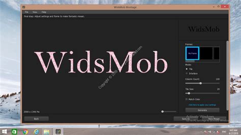 WidsMob Montage 2.6.0.86 Crack With Serial Number 