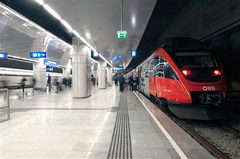 Wien Flughafen railway station (Vienna airport train station)