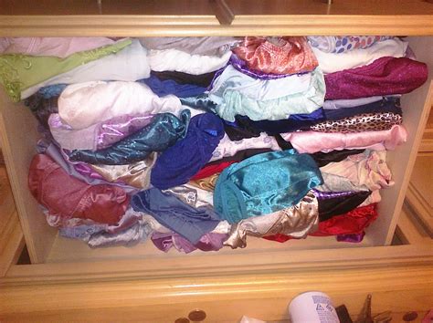 Wife's panty drawer