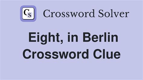 Wife In Berlin Crossword Clue