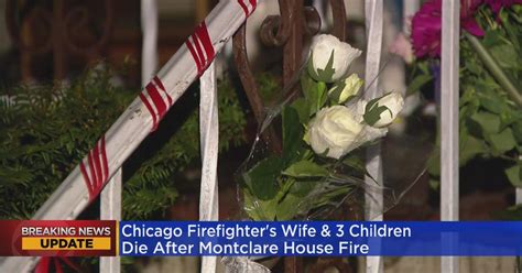 Wife of Chicago firefighter dies days after Montclare house fire