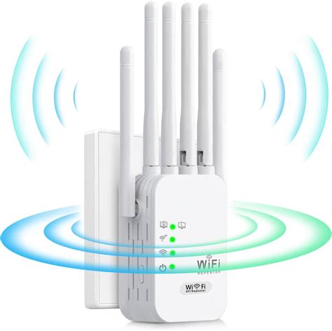 Wifi coverage extender. 11n speed Strong Signal and Wide Coverage One button ...