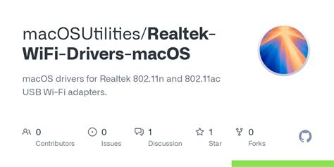 Wifi driver for macos sonoma. 9.  Drivers for Realtek 802.  I can see the network, ...