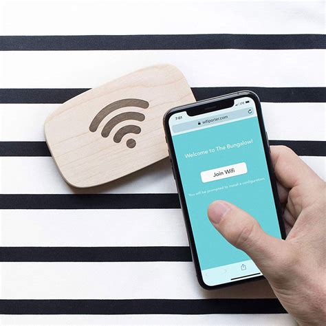 Wifi porter. Wifi Porter is a device that transfers your wireless network details to the phones or tablets of visitors. It uses NFC for the 2018 iPhone models, but requires an … 