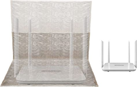 Wifi router emf protection.  Large WiFi Router Cover Shielding Modem Shel...