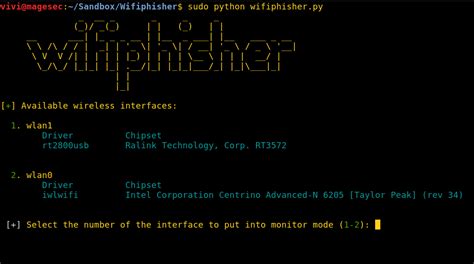 Wifiphisher 无线连接渗透破解框架-Python 实用宝典