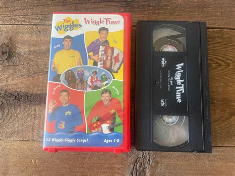 Wiggle time vhs.  Closed captioning is included separately and may be optionall...