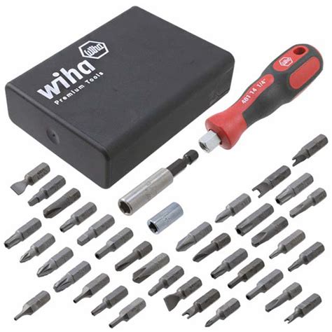 Wiha Tools WIHA71990 39pc Security Bit Set AtlasMachinery