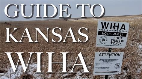Hunting Atlas Kansas2022-2023Fall & Spring Includes Walk-in Hunting Access (WIHA) areas and Public Lands. • Do not leave game remains in parking areas, roads or roadside ditches. • Do not .... 