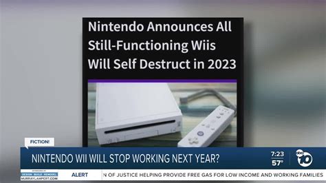 Wii 2023 Self Destruct