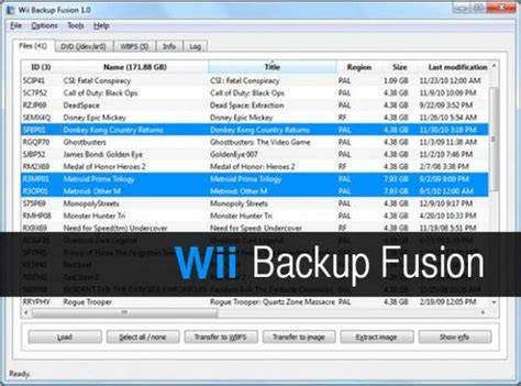 Wii backup fusion mac. Wii Backup Fusion v2.  On Linux/Mac, run sudo sh install.  Cont...