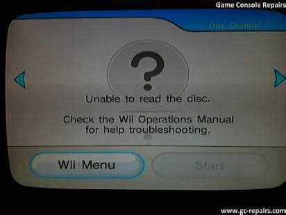 Wii manual troubleshooting unable to read disk. - Double amour de m. de lafabrègue, compagnon de montcalm.