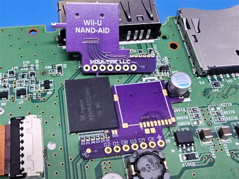 The Wii U has 2 NAND chips. The MLC, which stores Wii
