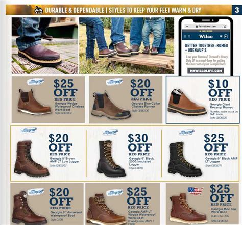 Sale starts online & in-store at 8:00 AM on Tuesday, July 18th. Save up to 30% off online & in-store. Just for Wilco Rewards Customers – Sign up here. 30% OFF REGULAR RETAIL PRICE & CLEARANCE: Footwear. 20% OFF REGULAR RETAIL PRICE: Clothing, Jewelry, Tack, Hardware, Paint, Paint Supplies, Hand Tools, Lawn & Garden.. 