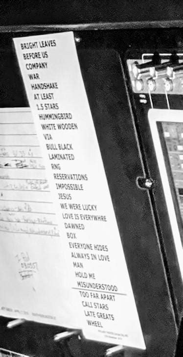 Wilco set list. Lace up your skates and meet Wilco at The Rink. The band’s new music video for “Meant To Be” is out now. It was shot at The (legendary) Rink on Chicago’s Southside, the video … 