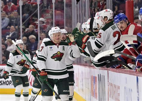 Wild’s Kirill Kaprizov finds his game in Tuesday’s win at Montreal