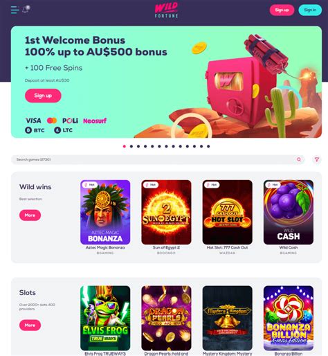 Wild Fortune slots review Australia