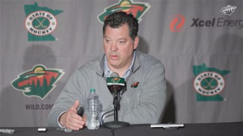 Wild GM Bill Guerin reacts to another disappointment: ‘This season is not a failure’