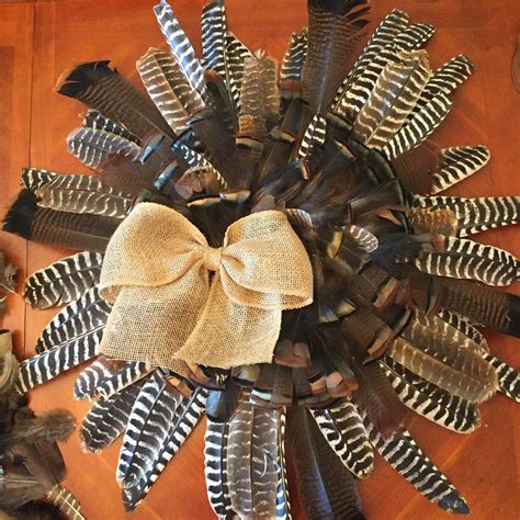 Wild Turkey Feather Wreath Tutorial