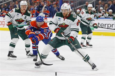 Wild rally with a big second period, but Oilers’ power play goals are the difference
