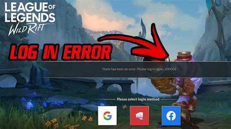 Wild rift login error 10006. .  Sometimes, either 'Battery Saver' (which minimize all backgr...