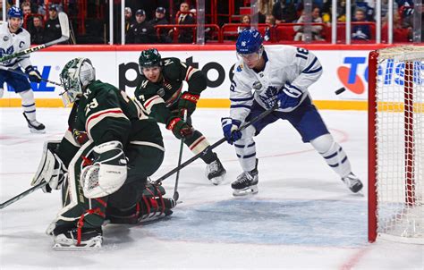 Wild suffer overtime loss to Maple Leafs in Sweden