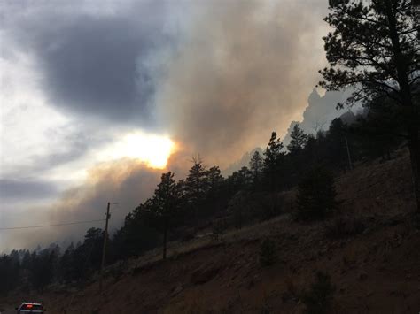 Wildfire burning off I-70 in Jeffco, pre-evacuations issued