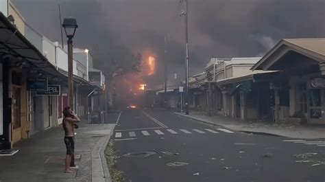 Wildfire devastates Hawaii’s Lahaina, historic town and onetime capital of former kingdom