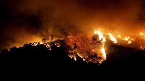 Wildfire in southern Spain forces evacuation of 70 residents