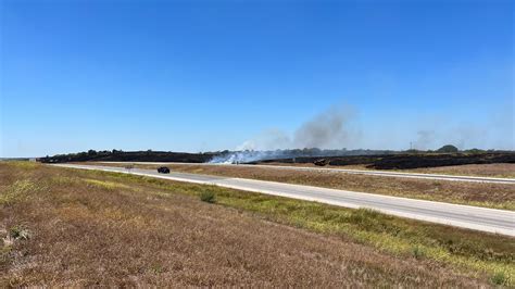 Wildfire near Lockhart burns 228 acres, 65% contained