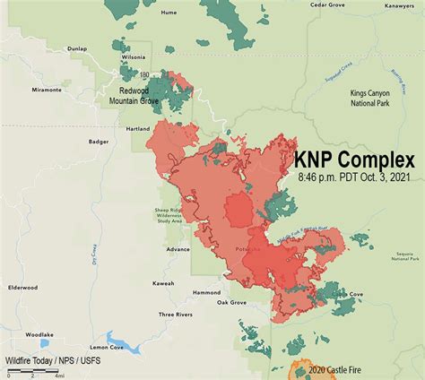 Wildfire updates: KNP Complex, Windy fire evacuations, acreage