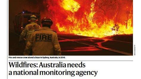 Wildfires: Australia needs national monitoring agency