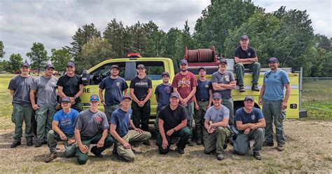 Wildland firefighters positions Minnesota DNR