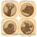 Wildlife Coasters - Sheila Landry Designs