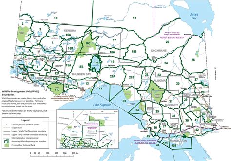 Wildlife Management Unit Map 3 – Northern Ontario