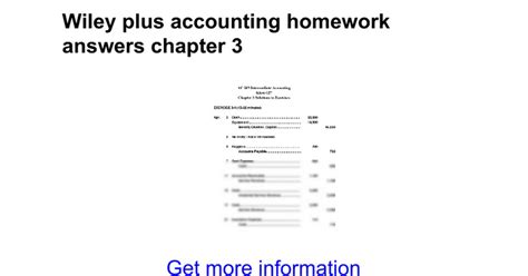 Wiley plus accounting homework solutions manual. - User manual for seat ibiza 2004.